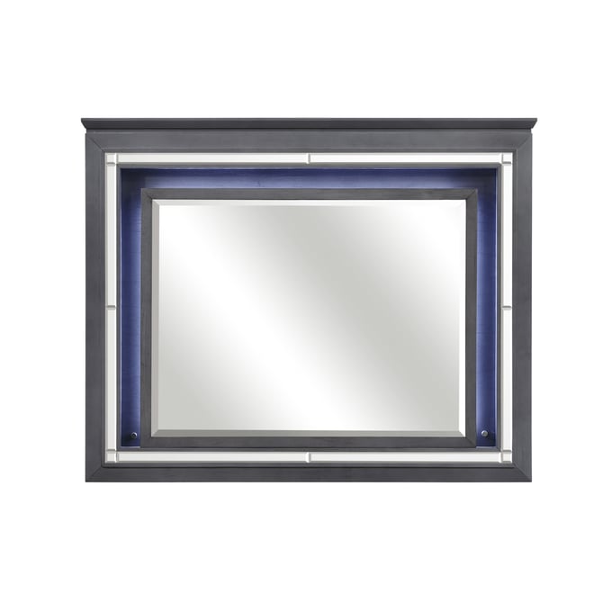 Home Elegance Allura Gray LED Lighting Mirror HE-1916GY-6