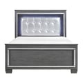 (3)Eastern King Bed, LED Lighting