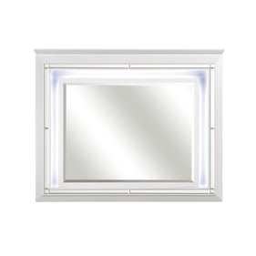 Home Elegance Allura White LED Lighting Mirror