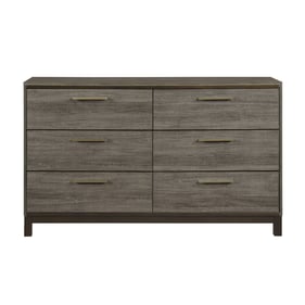 Home Elegance Vestavia Gray Brown Dresser