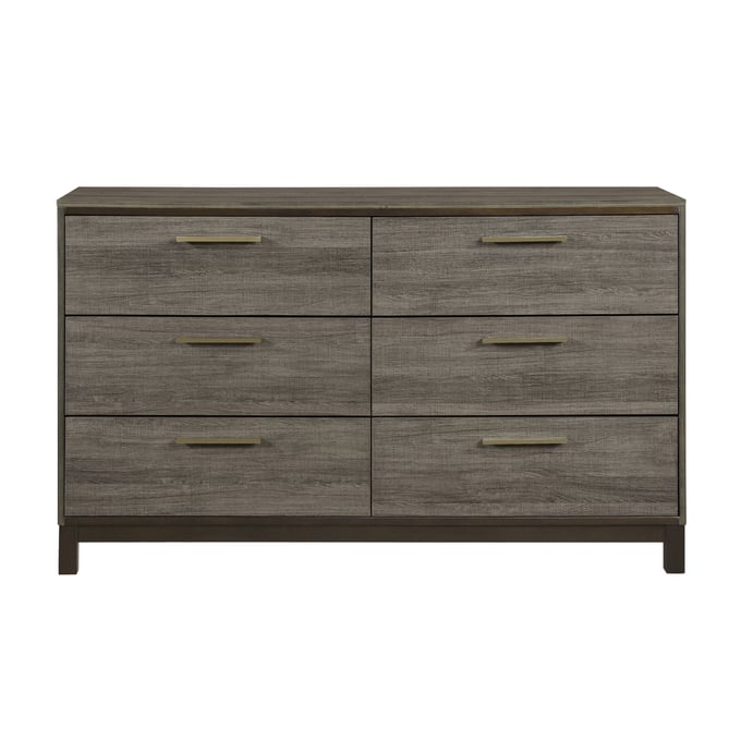 Home Elegance Vestavia Gray Brown Dresser HE-1936-5