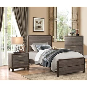 Home Elegance Vestavia 2pc Bedroom Set with Full Bed