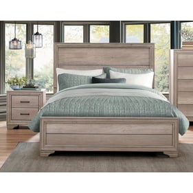 Home Elegance Lonan Melamine 2pc Bedroom Set with King Bed