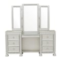 (4)Vanity Dresser with Mirror