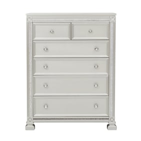 Home Elegance Bevelle Gold Silver Champagne Gray Chest