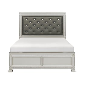 Home Elegance Bevelle Gold Silver Champagne Gray King Bed