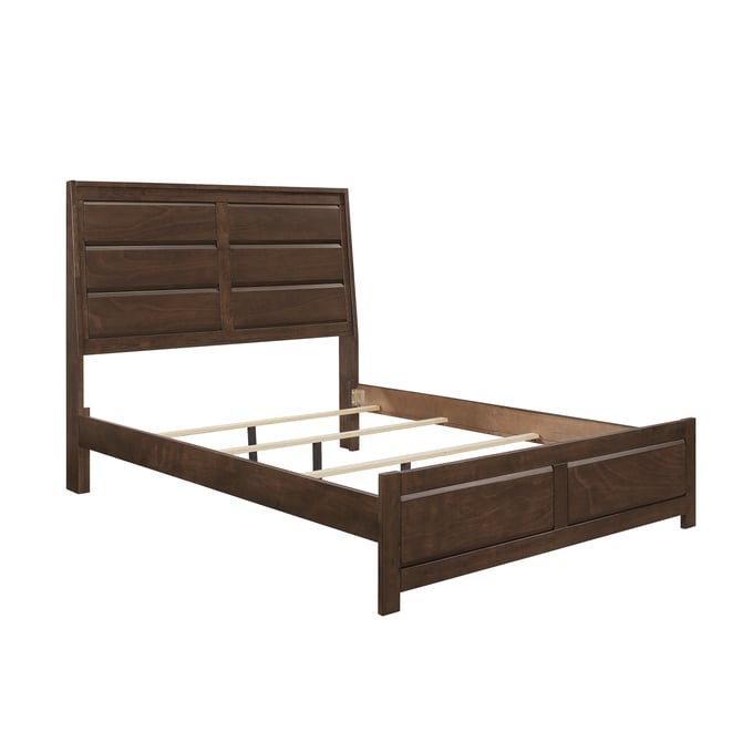 Home Elegance Erwan Espresso King Bed HE-1961RFK-1EKN