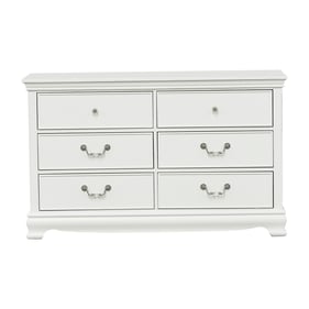 Home Elegance Lucida White Dresser