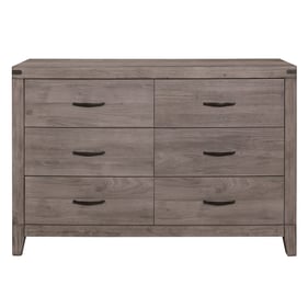 Home Elegance Woodrow Gray Melamine Dresser