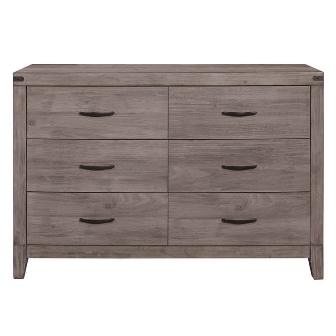 Home Elegance Woodrow Gray Melamine Dresser HE-2042-5