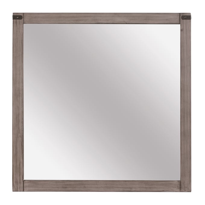 Home Elegance Woodrow Gray Mirror HE-2042-6