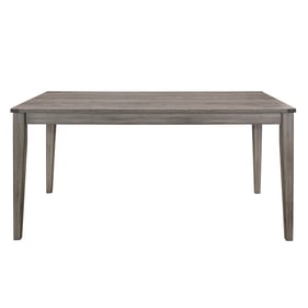 Home Elegance Woodrow Gray Metal Dining Table