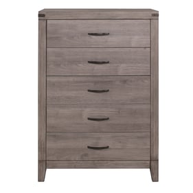 Home Elegance Woodrow Gray Melamine Chest