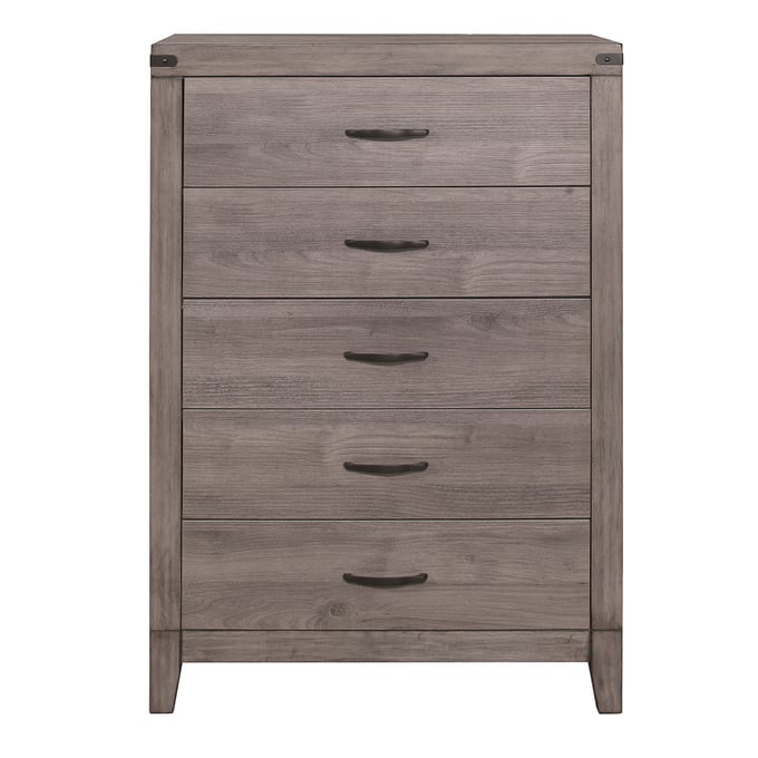 Home Elegance Woodrow Gray Melamine Chest HE-2042-9