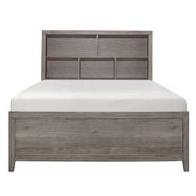 Home Elegance Woodrow Gray Queen Platform Bed