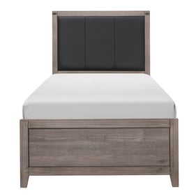 Home Elegance Woodrow Gray Twin Bed