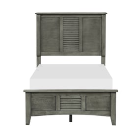 Home Elegance Garcia Gray Twin Bed