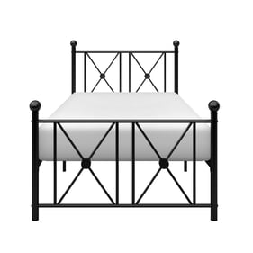 Home Elegance Mardelle Black Twin Platform Bed