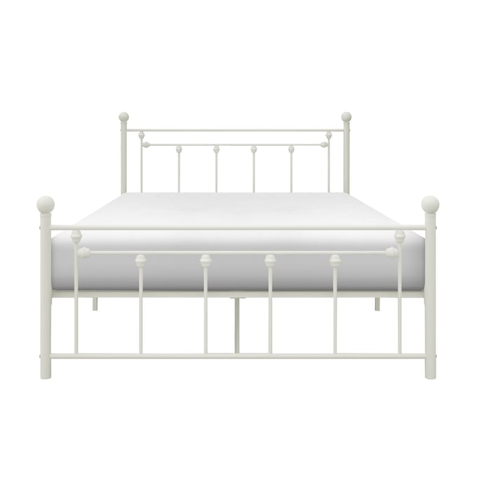 Home Elegance Lia White Full Platform Bed HE-2048FW-1