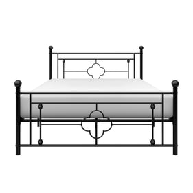 Home Elegance Morris Black Metal Full Platform Bed