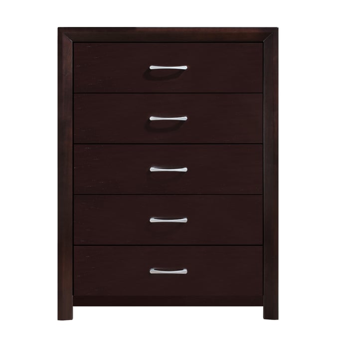 Home Elegance Edina Espresso Cherry Chest HE-2145-9