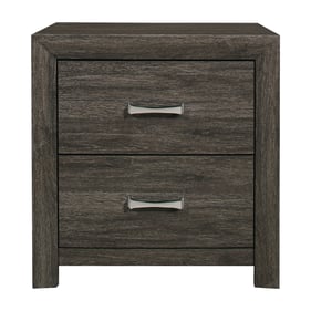 Home Elegance Edina Brown Gray Night Stand