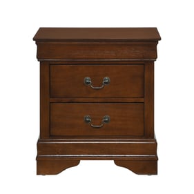 Home Elegance Mayville Cherry Night Stand