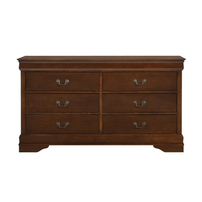 Home Elegance Mayville Cherry Dresser HE-2147-5