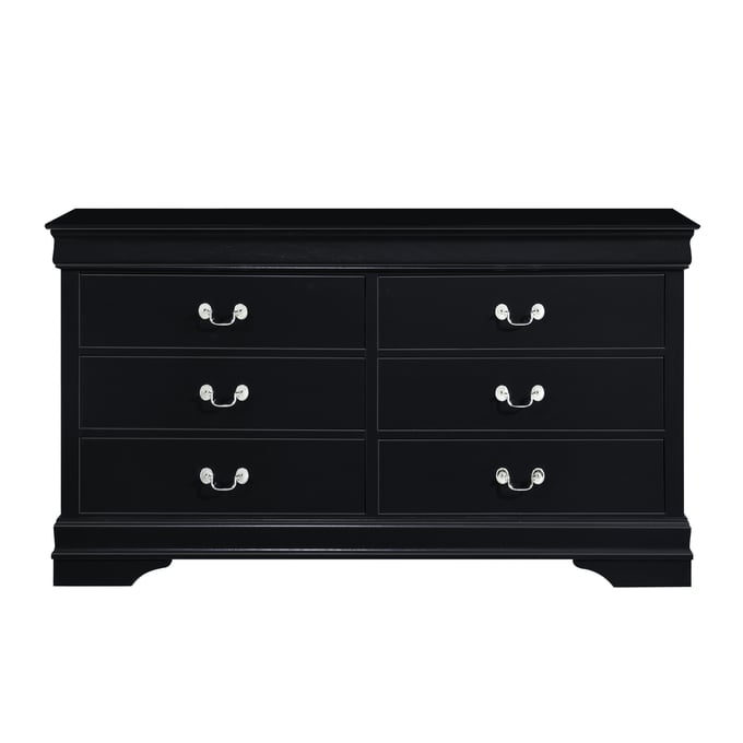 Home Elegance Mayville Black Dresser HE-2147BK-5