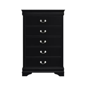 Home Elegance Mayville Black Chest