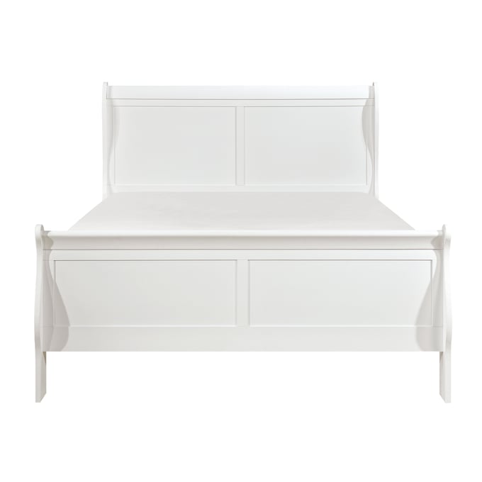 Home Elegance Mayville White King Bed HE-2147KW-1EK