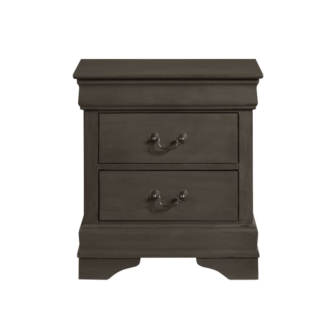 Home Elegance Mayville Gray Night Stand HE-2147SG-4