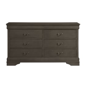 Home Elegance Mayville Gray Dresser