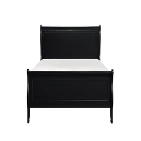 Home Elegance Mayville Black Twin Bed