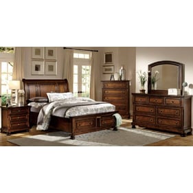 Home Elegance Cumberland 2pc Bedroom Set with King Platform Storage Bed