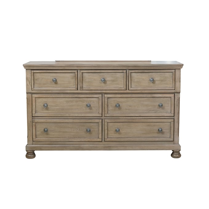 Home Elegance Bethel Gray Hidden Drawer Dresser HE-2259GY-5