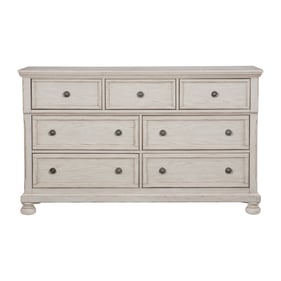 Home Elegance Bethel White Dresser