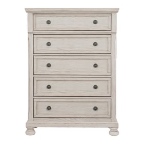 Home Elegance Bethel White Drawer Chest