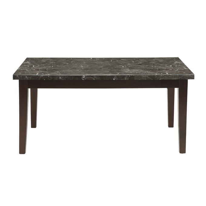 Home Elegance Decatur Gray Brown Espresso Dining Table HE-2456-64