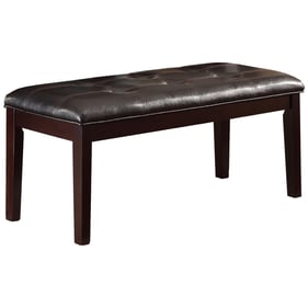 Home Elegance Teague Brown Espresso Bench