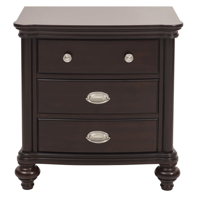 Home Elegance Marston Cherry Night Stand HE-2615DC-4