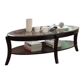 Home Elegance Pierre Espresso Cocktail Table