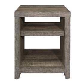 Home Elegance Danio Brown Gray End Table