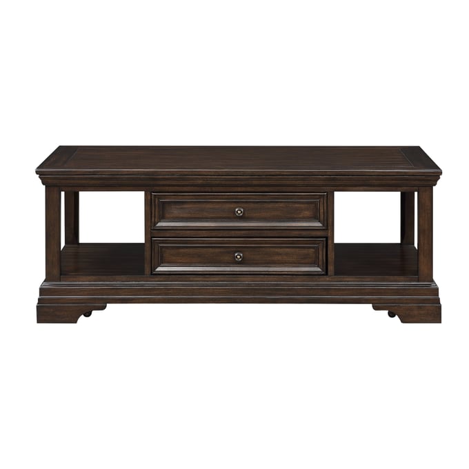 Home Elegance Tobias Brown Lift Top Cocktail Table HE-3681-30