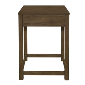 Home Elegance Blanche Brown Corner Desk