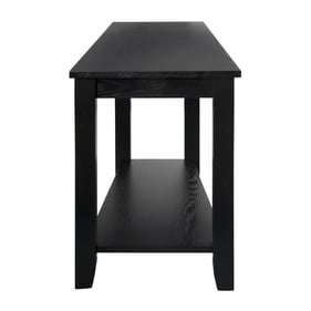 Home Elegance Elwell Black Chairside Table