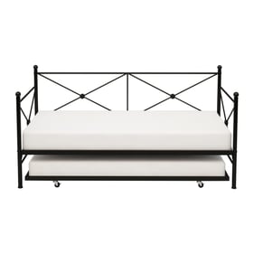 Home Elegance Jones Black Daybed with Trundle