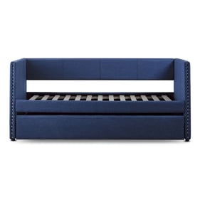 Home Elegance Therese Blue Daybed with Trundle