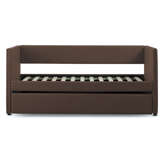 Home Elegance Therese Brown Daybed with Trundle HE-4969CH