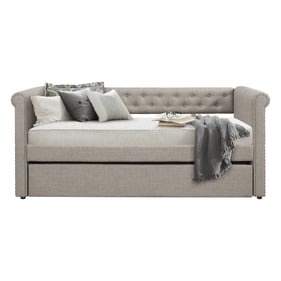 Home Elegance Edmund Gray Daybed with Trundle